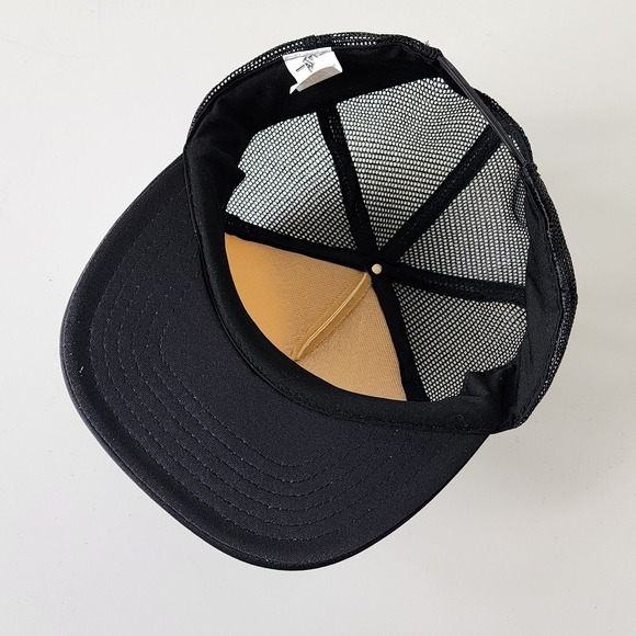 Vintage Fortress Louisbourg Trucker Hat Cape Breton Nova Scotia Cap Snapback 90s - Picture 6 of 12